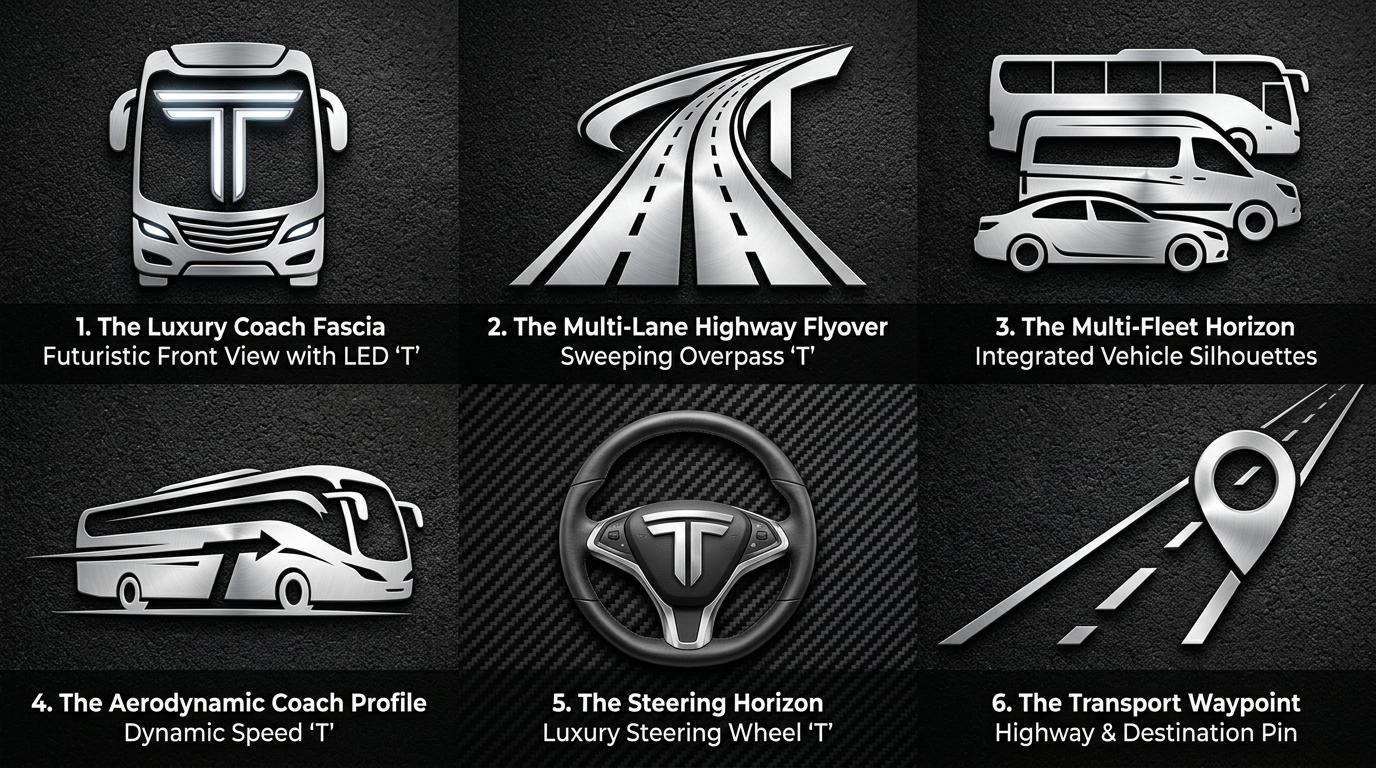 TransHola Pure Transport Coach and Fleet Logos