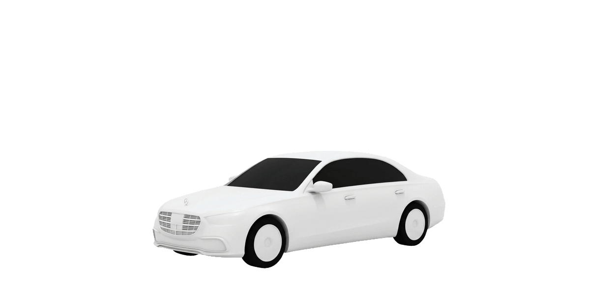 3-Passenger Ultra-Luxury Chauffeur Sedan available for charter in Abu Dhabi