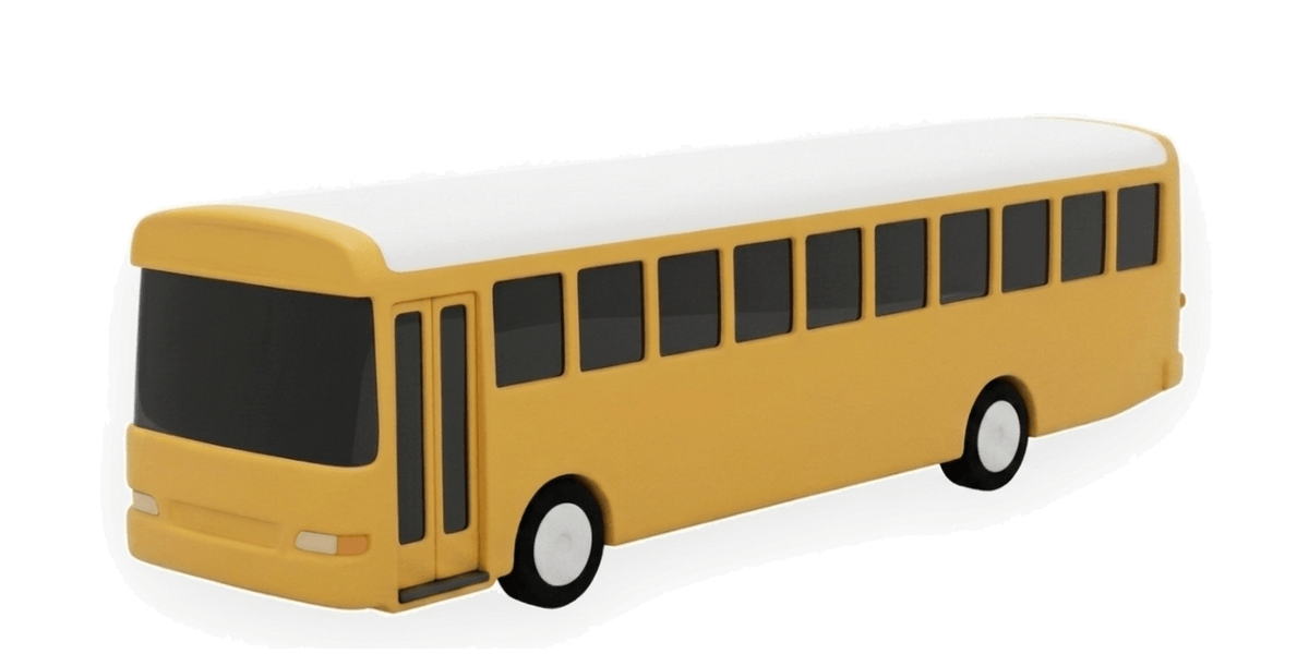 72-Passenger Type D Transit School Bus available for charter in London